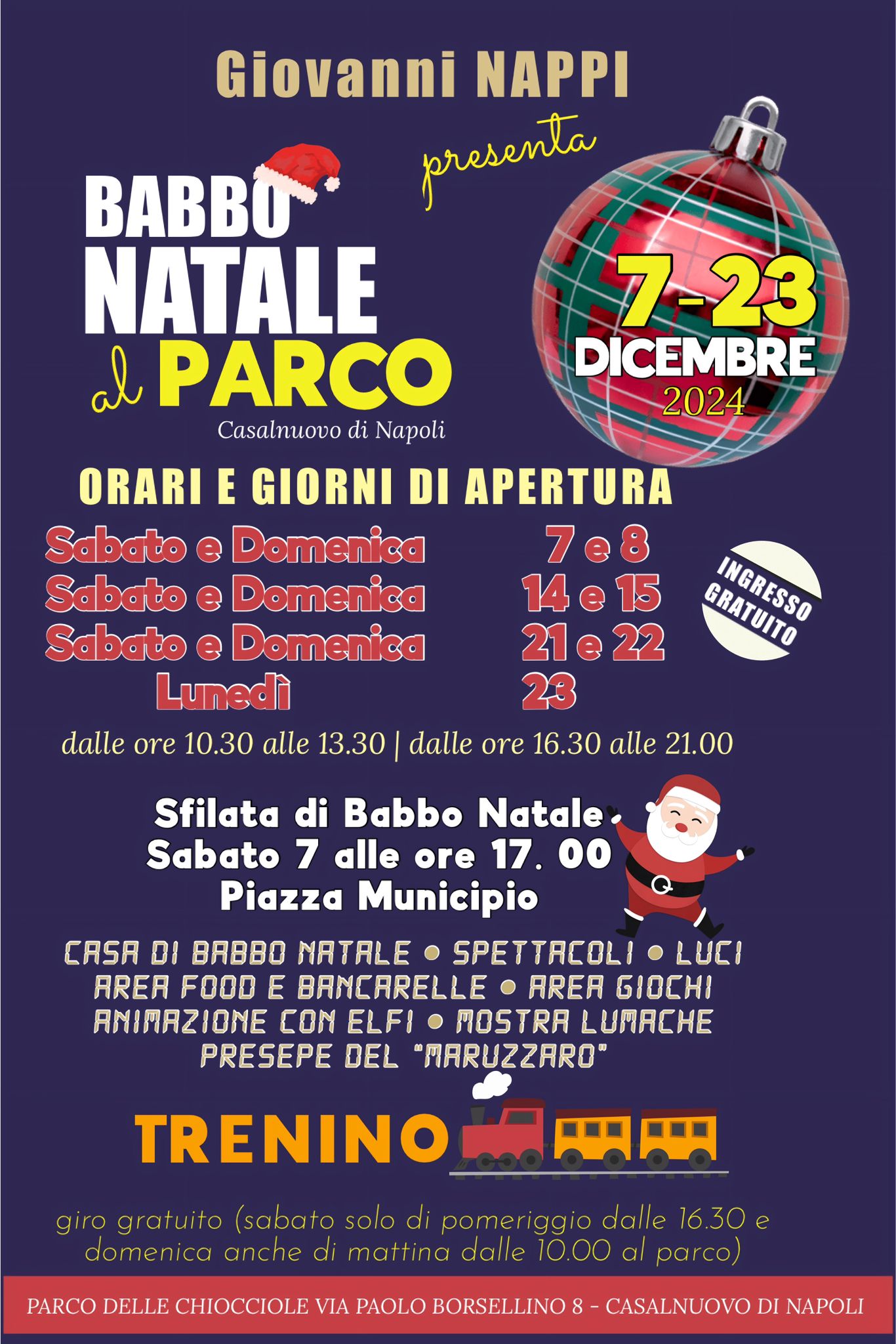 Babbo Natale al Parco